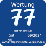 Testbadge von sanubi.de