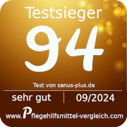 Testbadge von sanus-plus.de