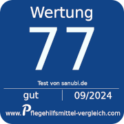 Testbadge von sanubi.de