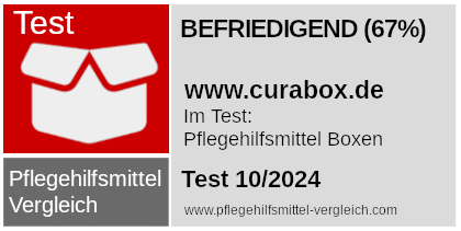 Unser 3. Platz curabox