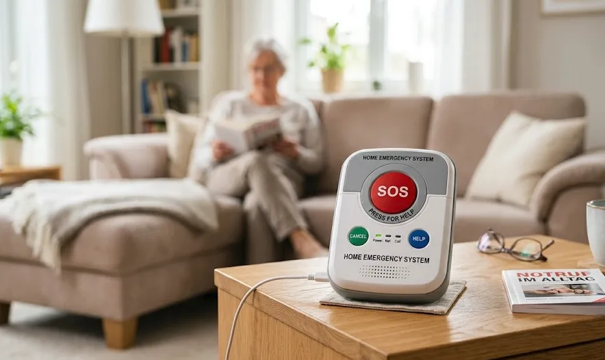 Hausnotruf basisstation sos knopf