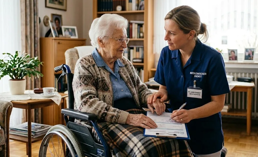 Begutachtung durch den Medizinischen Dienst